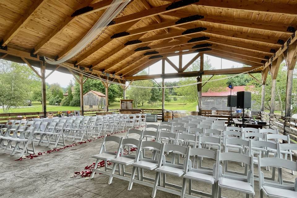 Patio Ceremony Front View