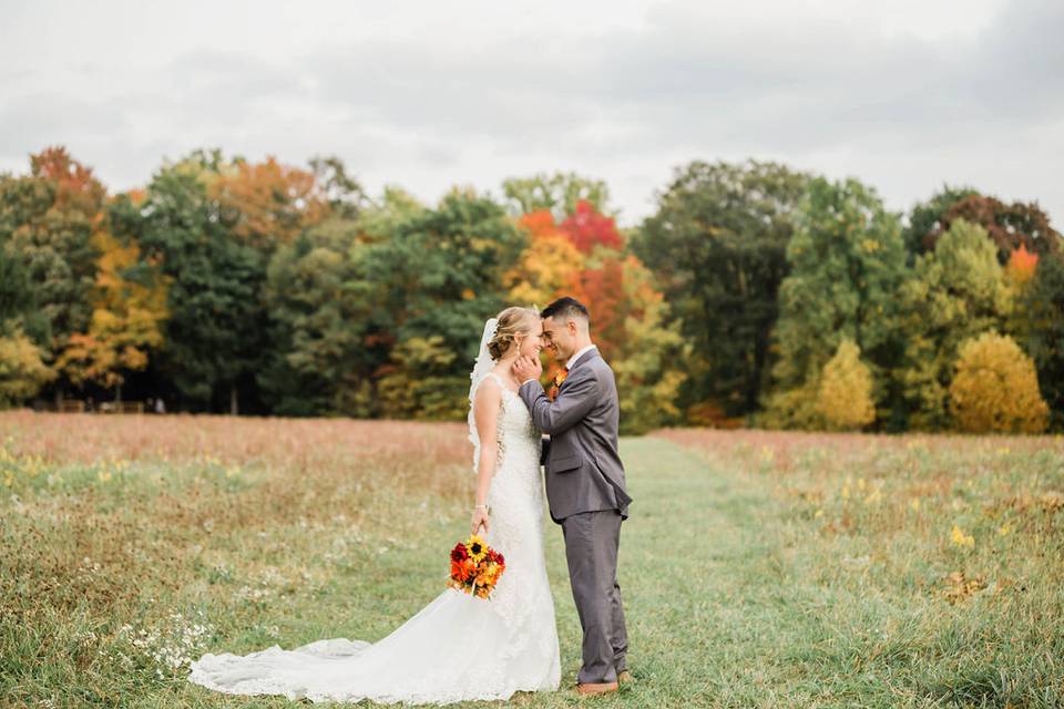 Fall Fields for a Kiss