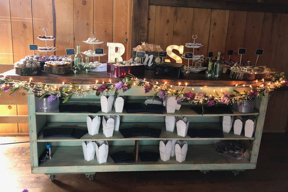 Antique Cookie Table