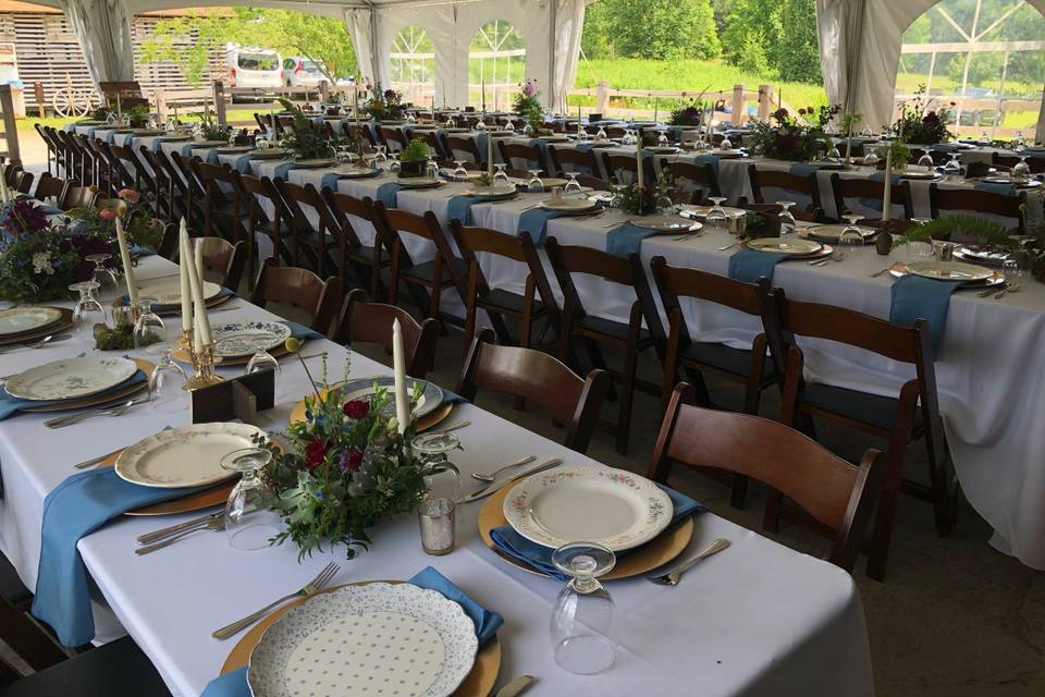 Barn Patio Seating