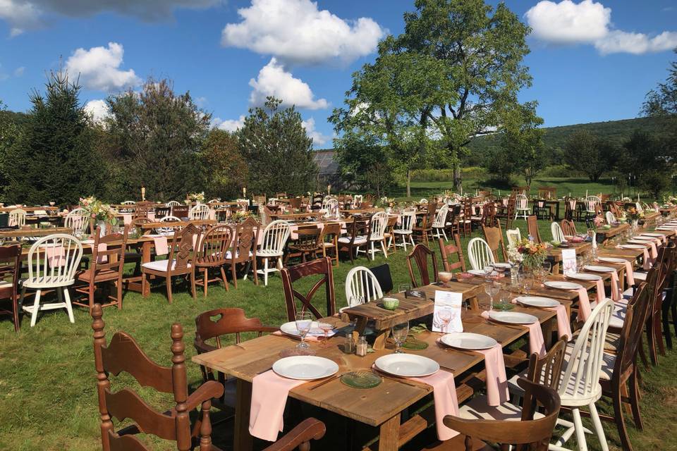 Farmhouse Field Reception