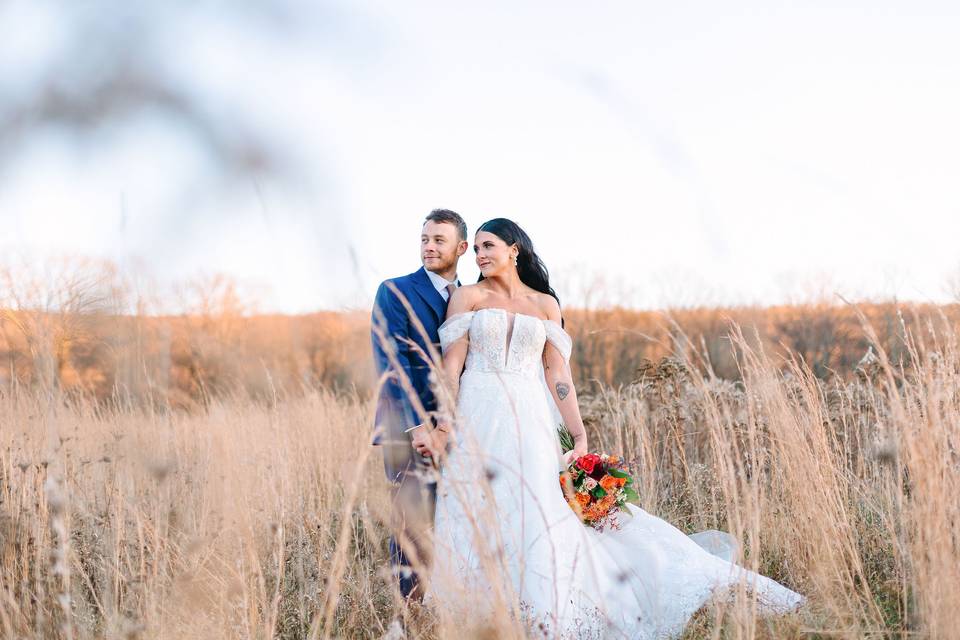 Gorgeous Couple in Fields