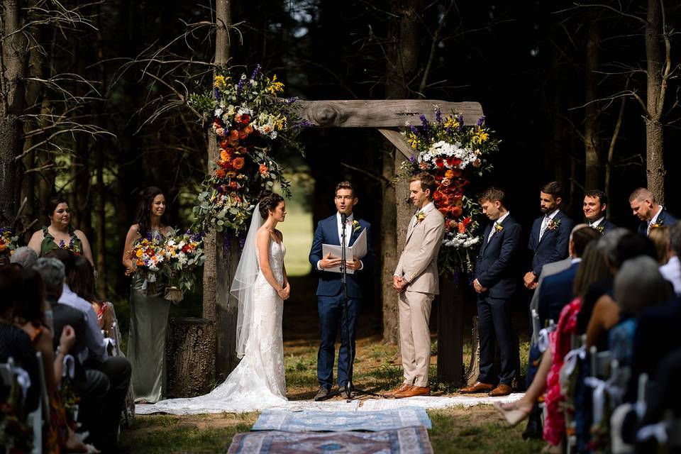 Pine Grove Ceremony Arch