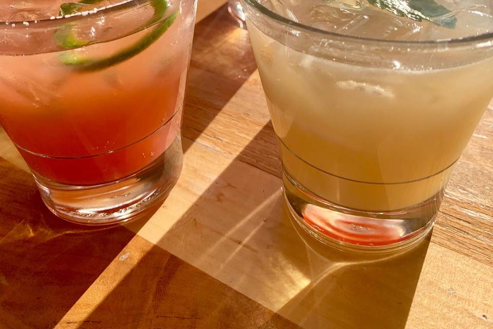 Refreshing margaritas