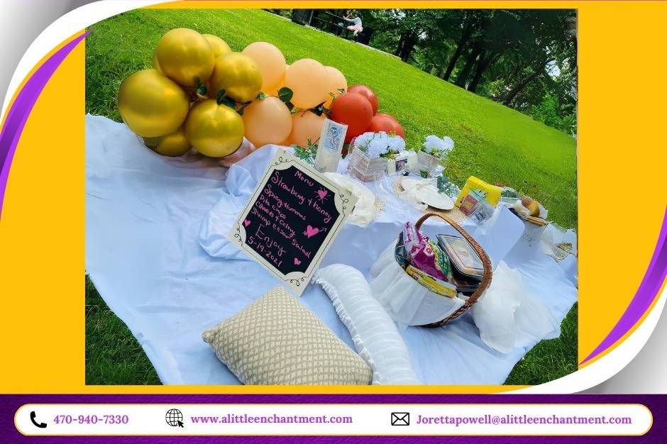 Romantic picnic