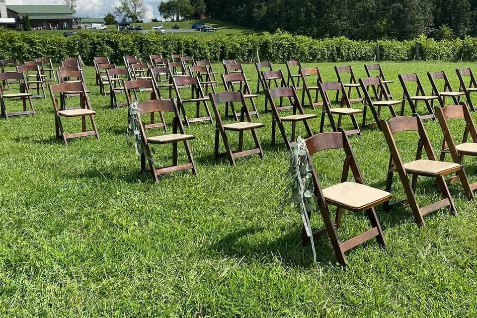 Ceremony Set Up