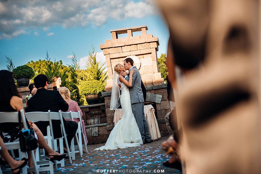 Wedding kiss