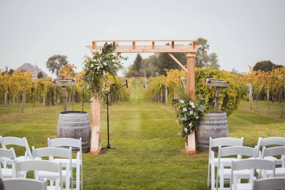 Vineyard ceremony