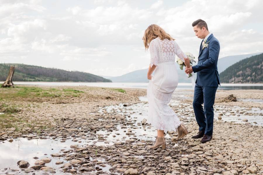 Lake Dillon elopement