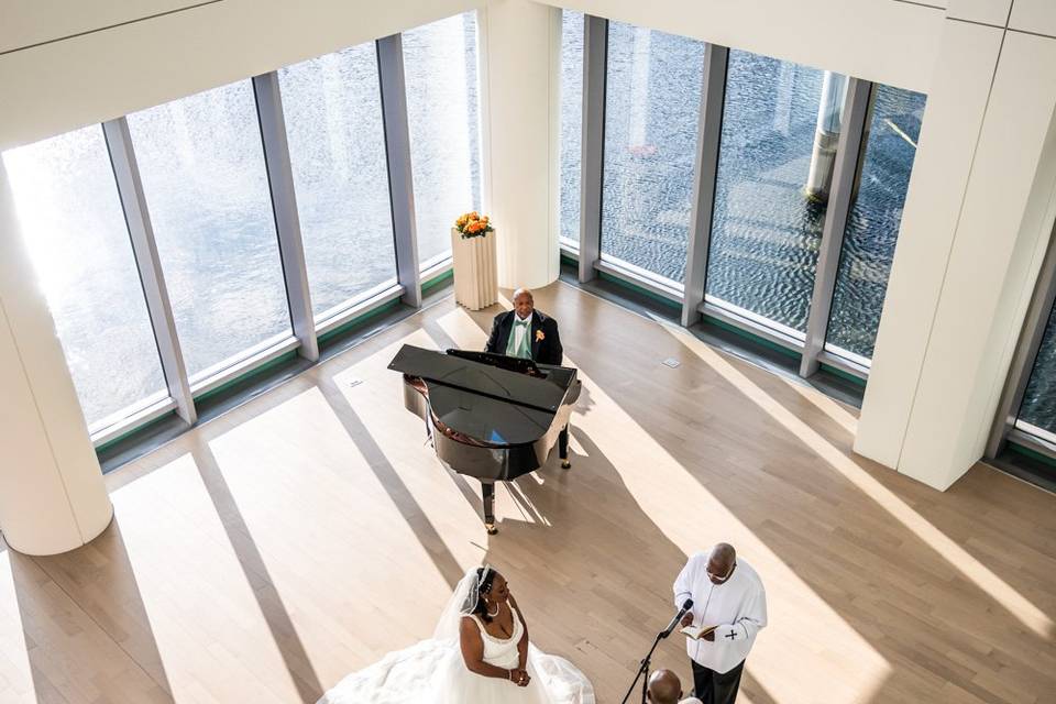 Ceremony in Piano Lounge