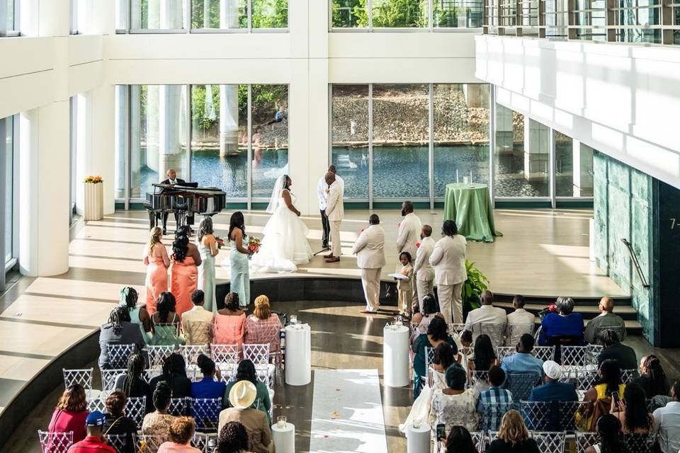 Ceremony in Piano Lounge
