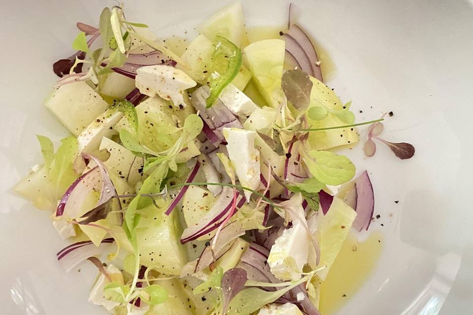 Lemon cucumber salad - summer