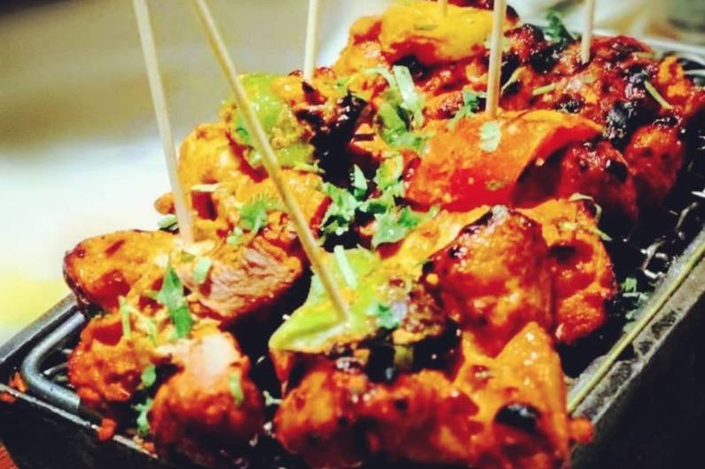 Chicken tikka kabab