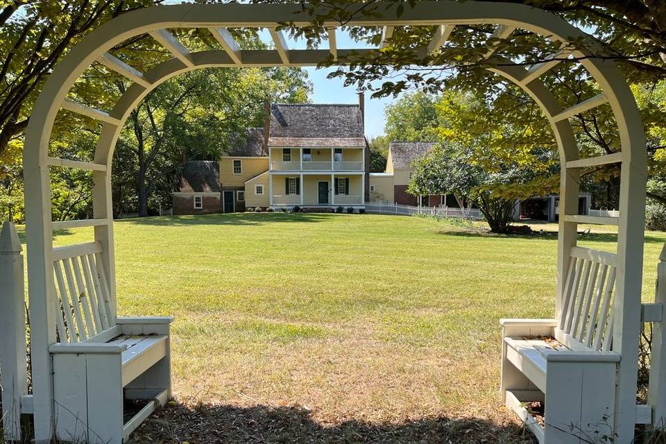 View from the outdoors