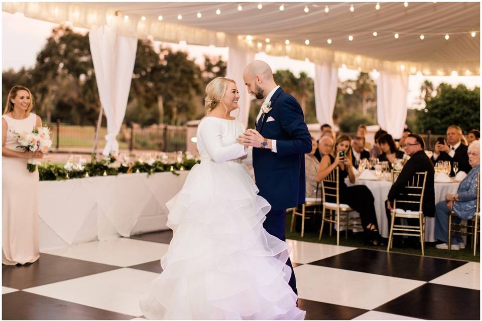 Tent Wedding at TPC Sawgrass