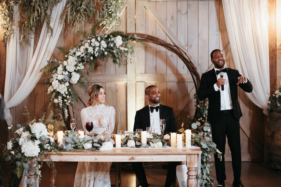 Toast to the Couple