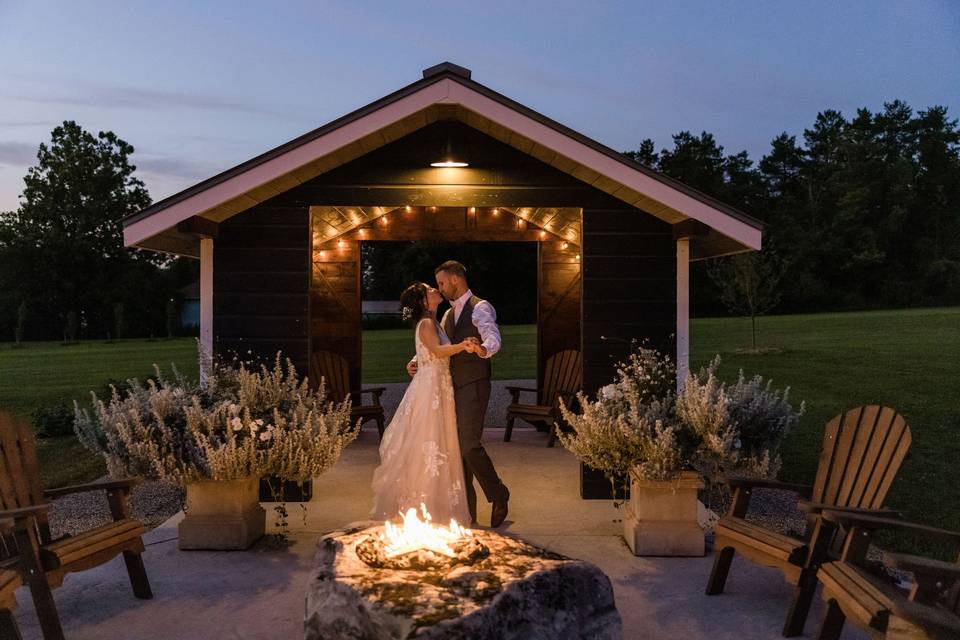 Evening Fire