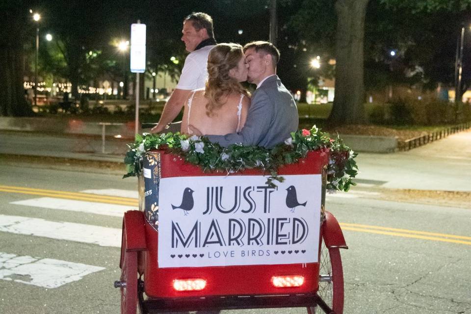 Just married