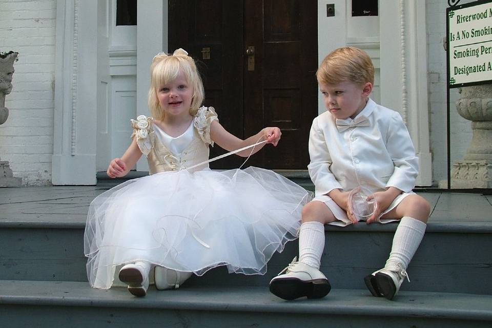 Flower girl and page boy clothes