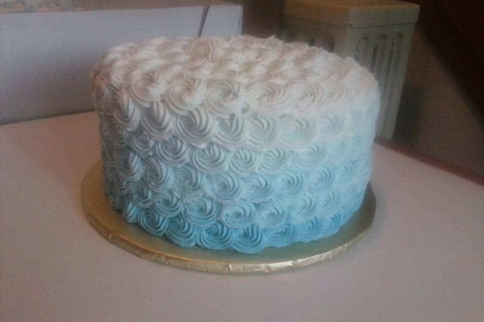 Blue cake