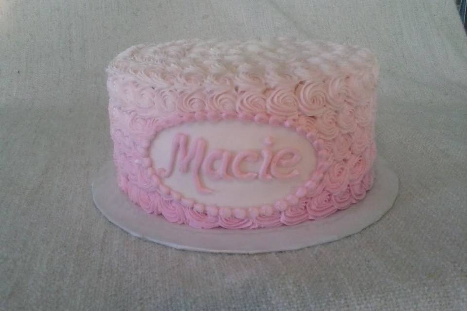 Pink cake