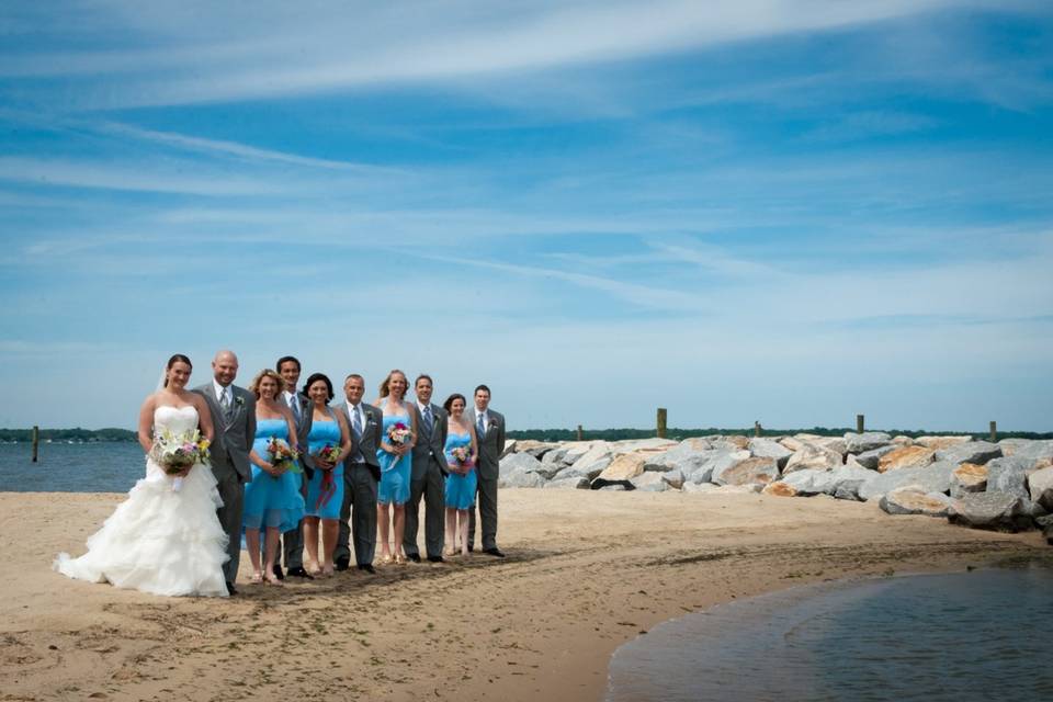 Beach wedding