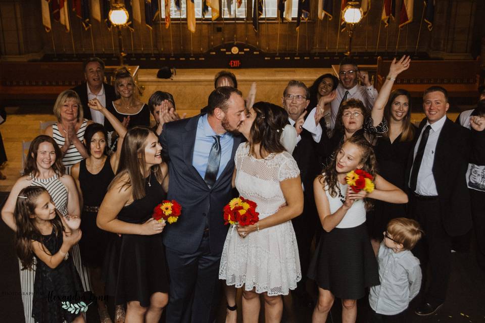 Allegheny Courthouse Wedding