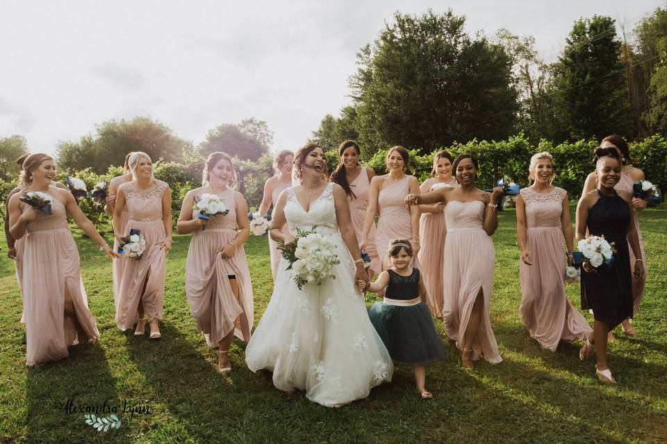 Bridal Party Portrait- Wedding