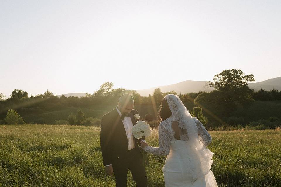Bride and groom