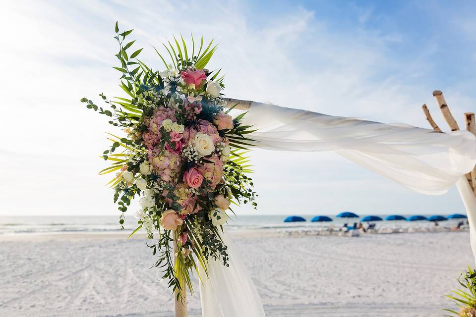 Beach chair decor'