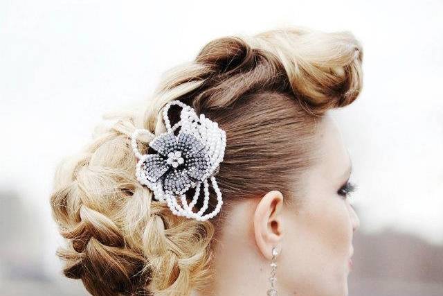 Vintage updo