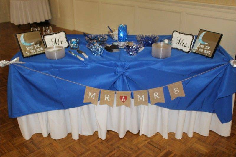 Well wishes table