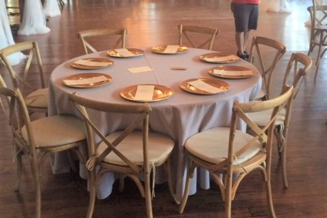Wedding Tables and Chairs