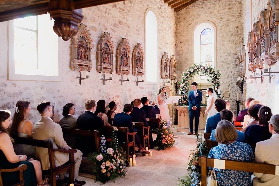 Chapel ceremony