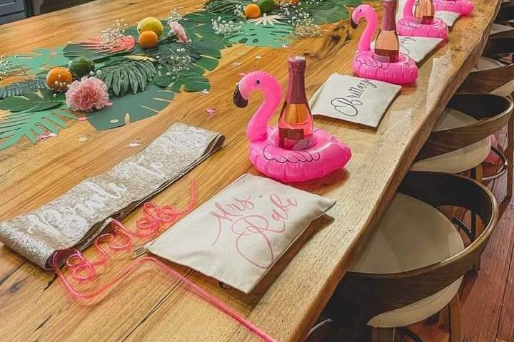Personalized table setting