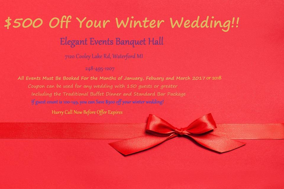 Elegant Events Banquet Center