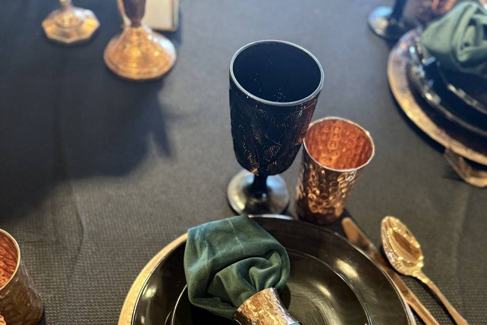 Emeralds and coppers