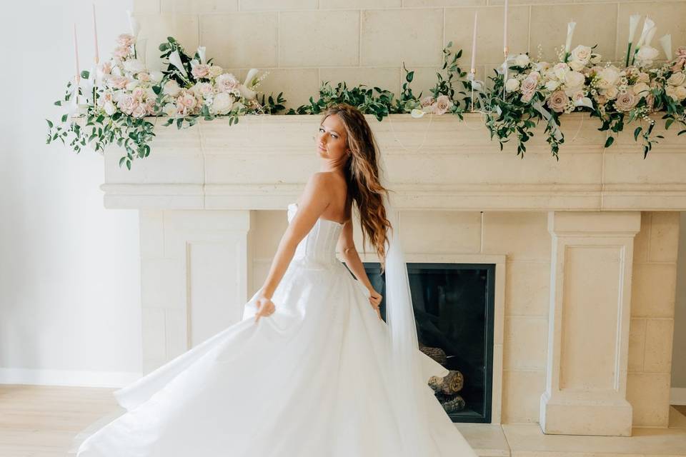 Bridal session
