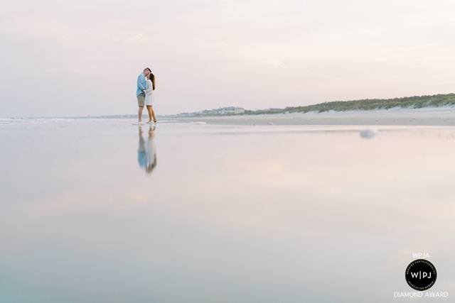 Beach engagement