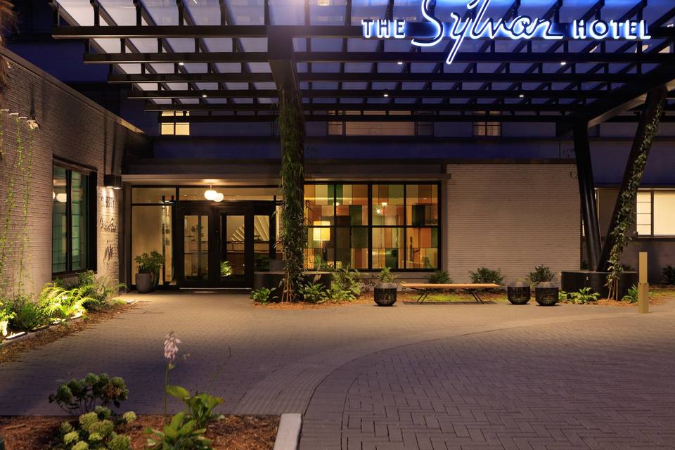 The Sylvan Hotel Entrance