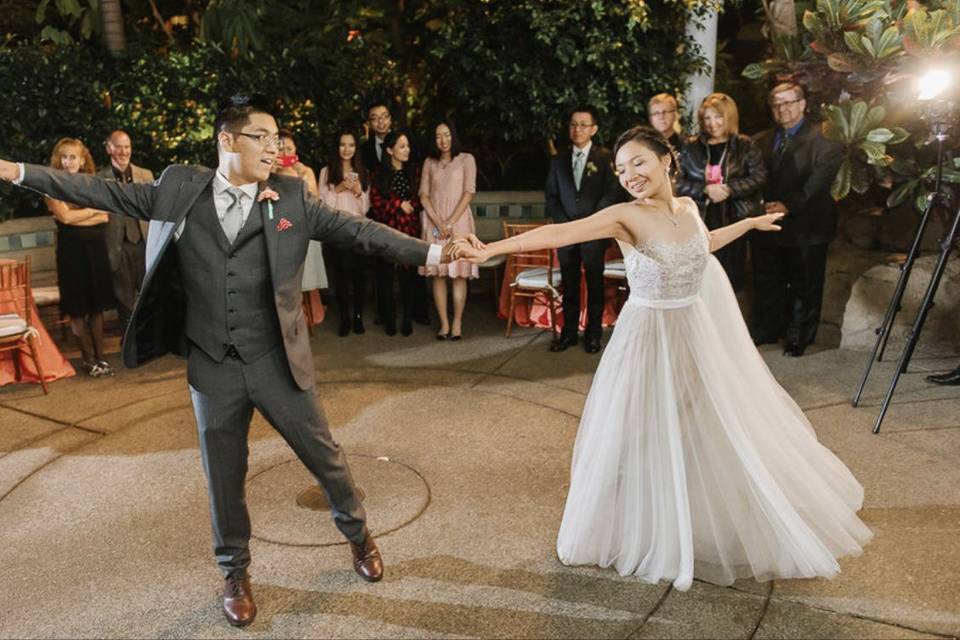 One Epic first dance! (Photo Credit Sky’s The Limit)
