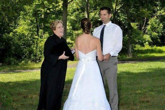 Outdoor wedding