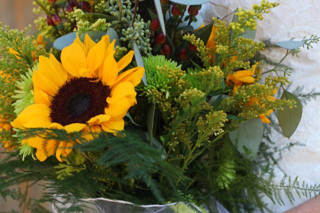 Sunflower bouquet