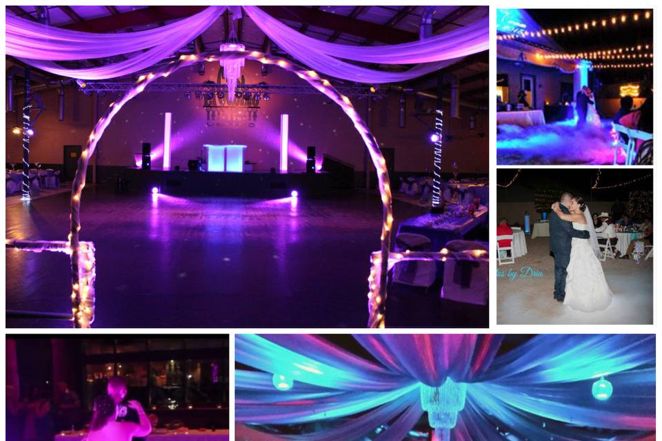 Uplighting, Dancing on a Cloud, Monogram Projection... and much more!