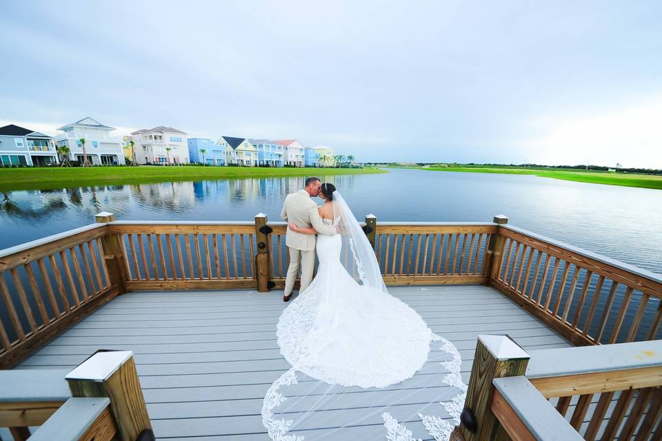 Dock and Cottages