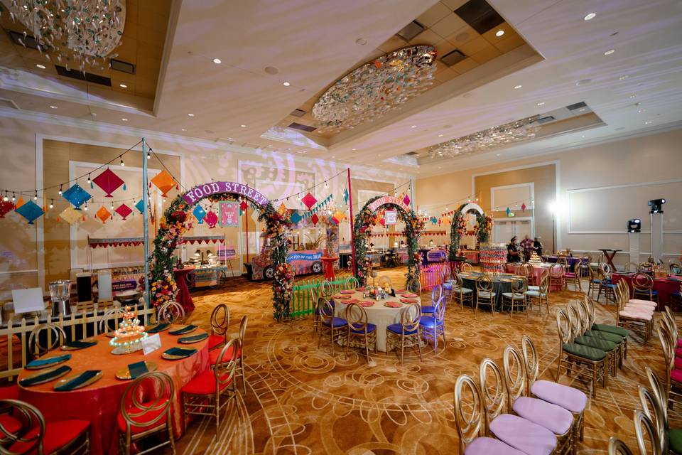 Mehndi in Compass Ballroom
