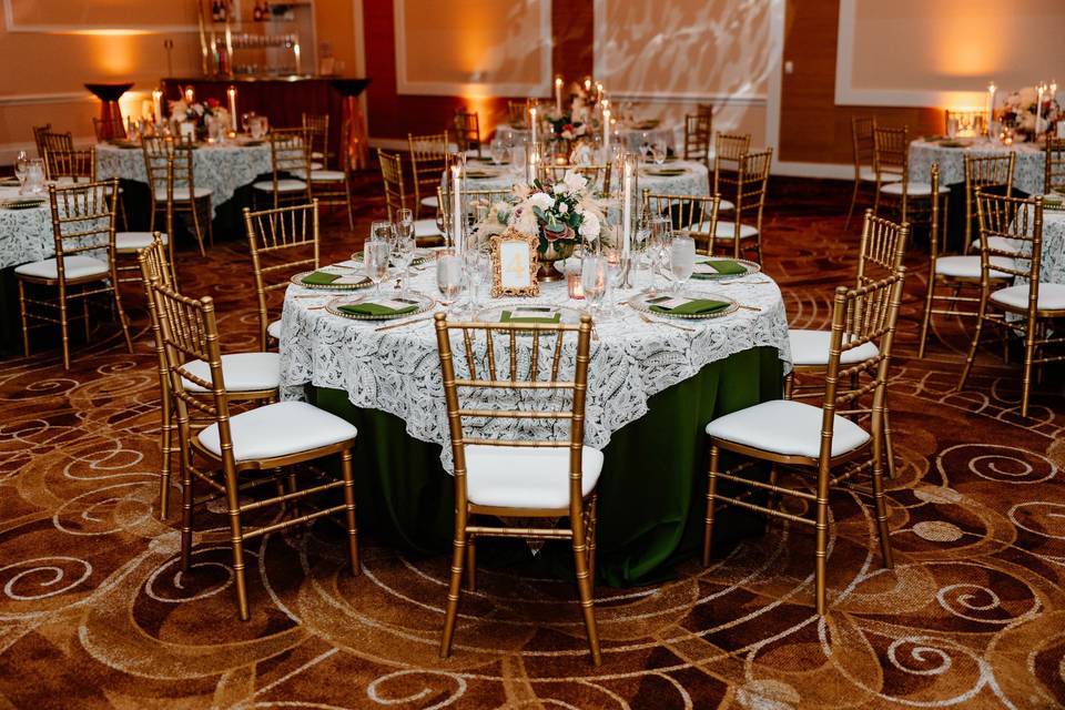 Boho Compass Rose Ballroom