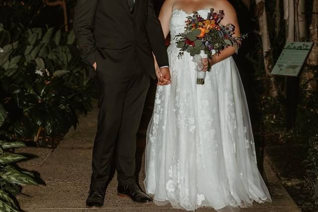 Wedding day bliss