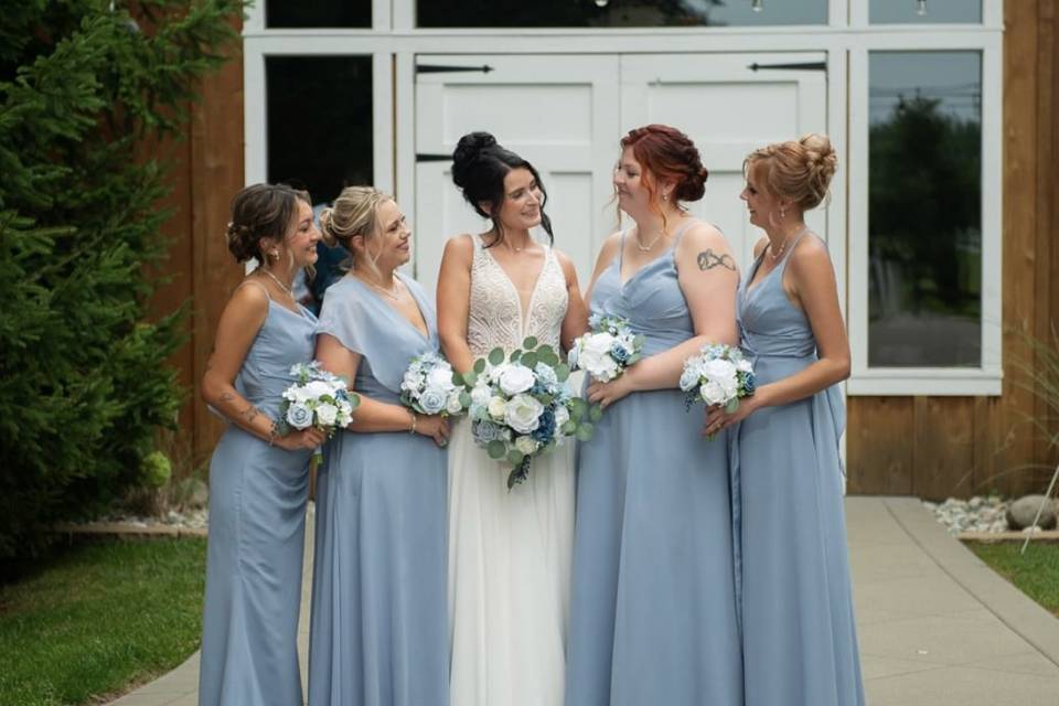 Bridal squad goals