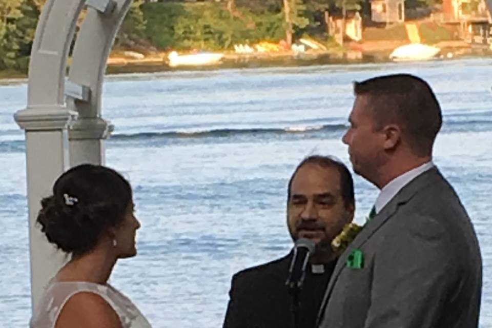 Officiant of the wedding